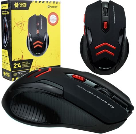 Mysz Bezprzewodowa Gamezone Airman RF LED 1600DPI Sklep Opinie Cena