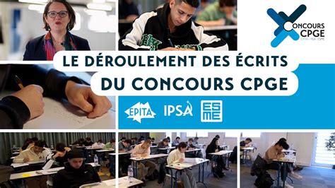 Le D Roulement Des Crits Du Concours Cpge Epita Ipsa Esme Youtube