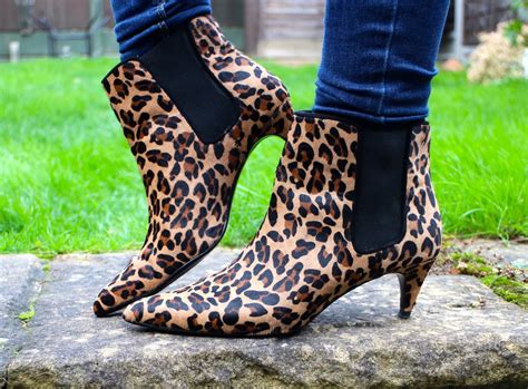 Zara Leopard Print Boots Across This Page