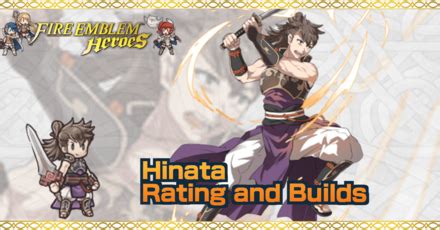 Hinata Builds And Best IVs Fire Emblem Heroes FEH Game8