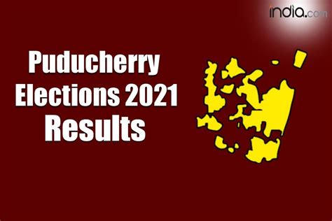 Puducherry Election Results 2021 Check Full List Of Winners Here