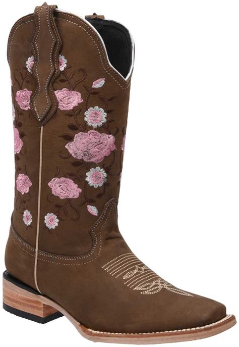 Botas Para Dama O Mujer De Cuero Vacuno Nobuck Original Confeccionadas