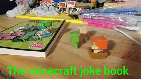 Showing The Minecraft Joke Book Minecraft Youtube