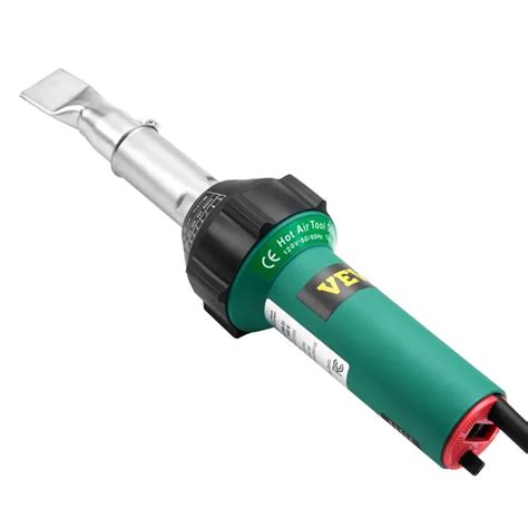 Dropship Hot Air Plastic Welder 1600W PVC TPO Vinyl Heat Gun Torch 9 Accessories To Sell