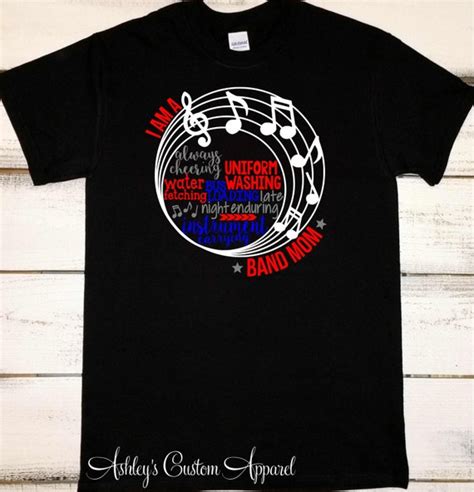 Band Mom Shirt Band T-shirts Band Shirts Proud Band Mom - Etsy