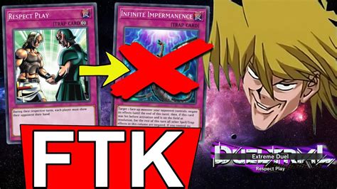 Abusing Respect Play Event S Loop Hole Easier FTK Wins Yu Gi Oh