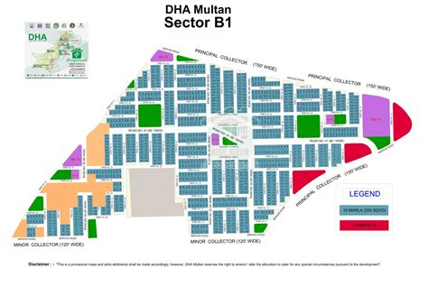 DHA Multan Sector B1 Map | eProperty®