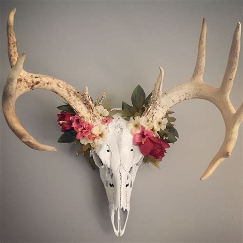 Decorated Deer Skulls