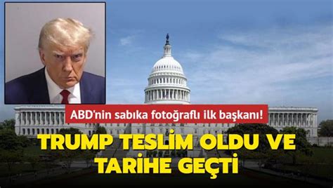 Trump Teslim Oldu Ve Tarihe Ge Ti Abd Nin Sab Ka Foto Rafl Ilk Ba Kan