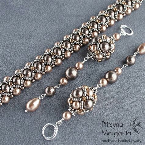 Pin by krystyna on Bransoletki | Beaded earrings, Beaded jewelry, Bead ...