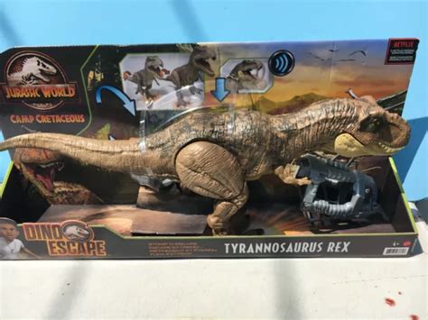 JURASSIC WORLD CAMP Cretacéous TYRANNOSAURUS REX 21 Dino Stomp N