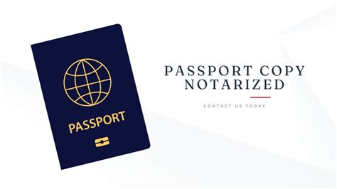 Passport Copy Notarized Appointment And Online Services