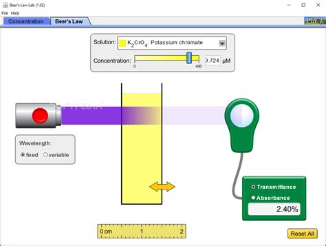 Download Beer's Law Lab 1.02