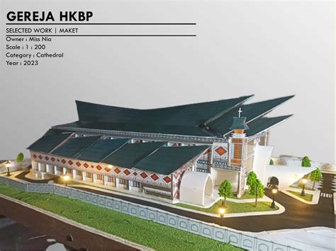 Maket Gereja Hkbp Mhd Irvan Elvandis Portfolio