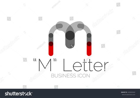 Minimal Font Letter Logo Design Isolated Stock Vector (Royalty Free ...