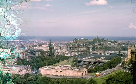 View from Edinburgh Castle - 1965 - EvintagePhotos