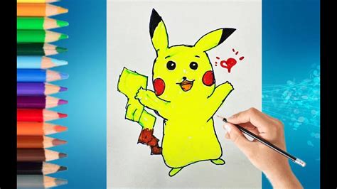 How To Draw PikachuКак нарисовать Пикачуpikachu Qanday Chiziladi