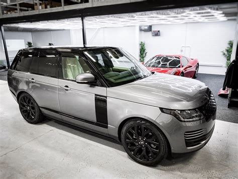 Range Rover Vogue Gloss Black Roof Wrap Personal Wrapping Project