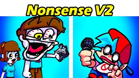 Fnf Vs Nonsense V2 Cutscenes Funny Mod Fnf Mod Youtube