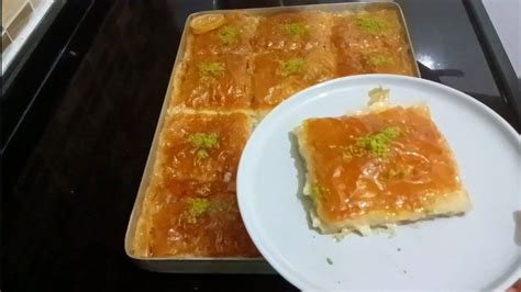 LAZ BÖREĞİ TATLISI MUHALLEBİLİ BAKLAVA tatlı pastry baklava