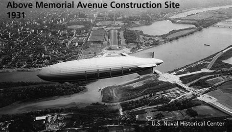 USS Akron Visit To Arlington With An Overall Length Of 785 Feet The