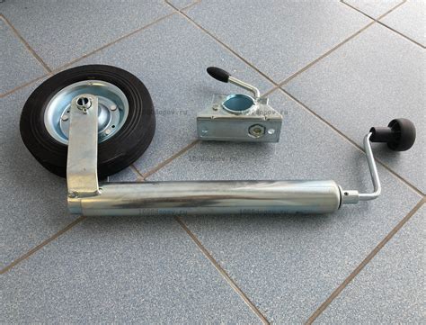 Опорное подкатное колесо для прицепа в комплекте с хомутом - купить в ...
