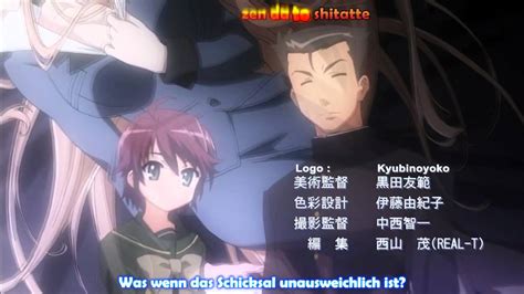 Shakugan No Shana III Opening GER Fansub HD YouTube