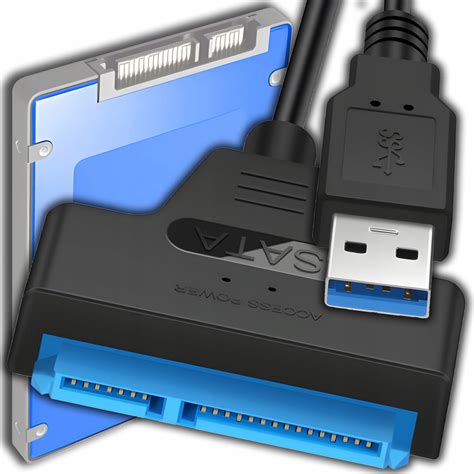 Adapter Usb Na Sata Do Dysku Hdd Ssd Konwerter Kabel