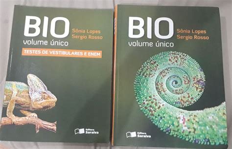 Biologia Volume Nico De S Nia Lopes E S Rgio Rosso Testes De