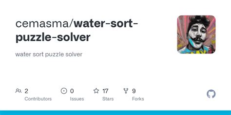 GitHub - cemasma/water-sort-puzzle-solver: water sort puzzle solver