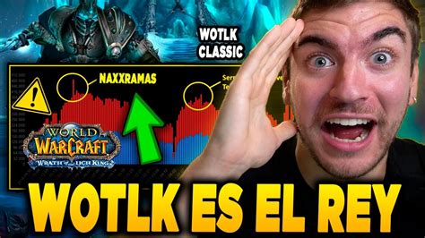 WOTLK ROMPE RECORDS MÁS JUGADORES QUE EN VANILLA WOTLK