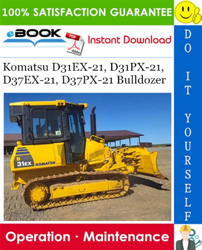 Komatsu D Ex D Px D Ex D Px Bulldozer Operation