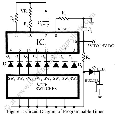 Programmable Timer With Alarm Verified Electronics Project