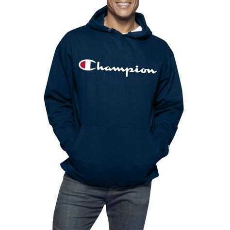 Champion Mens Big And Tall Powerblend Graphic Fleece Pullover Hoodie