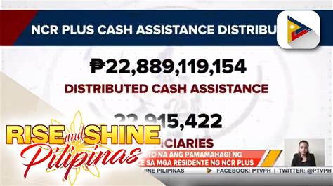 Lgu Nakumpleto Na Ang Pamamahagi Ng Cash Assistance Sa Mga Residente