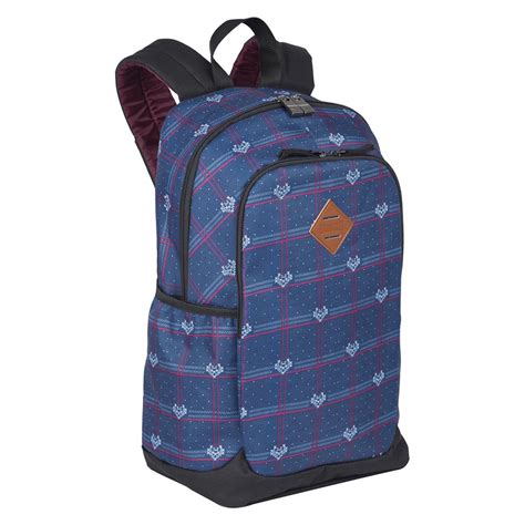 Mochila Feminina Magic Sestini Ethnic Xadrez Azul Original Submarino