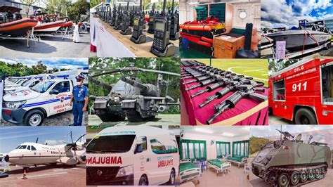 mga ahensiya ng pamahalaan ibinida ang mga kagamitan kahandaan sa