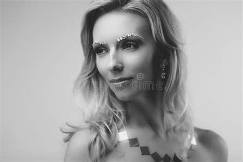 Sensual Blond Black And White Stock Photo Image Of Naked Cute 29609294