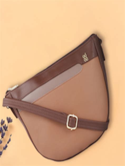 Buy Baggit Brown Solid Sling Bag Handbags For Women 20616090 Myntra