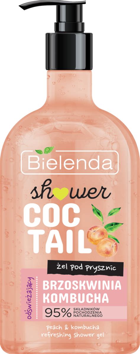 BIELENDA Shower Coctail żel pod prysznic odświeżający Brzoskwinia