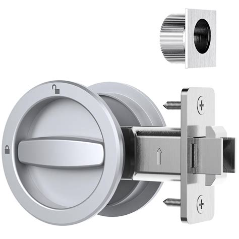 Snapklik.com : AST Round Pocket Door Lock