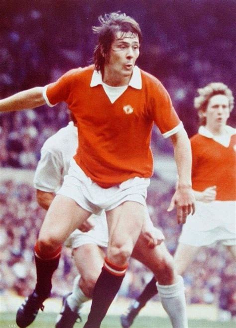 Stuart Pearson Of Man Utd In Action Against Millwall In