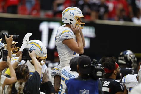 Cameron Dicker Gives Chargers Kick They Need In Comeback Win Over Falcons