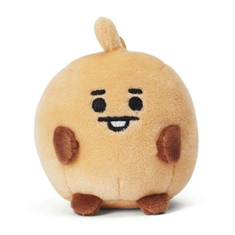 BTS Baby BT21 Plush Keychain TATA RJ CHIMMY COOKY SHOOKY MANG KOAY