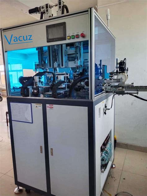 Vacuz Fully Automatic Common Mode Toroidal Coil Winding Machine