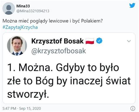 Hasztag zapytajBosaka bije rekordy popularności w sieci Zobaczcie