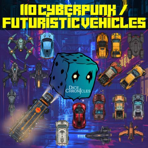 bundle cyberpunk vehicles and tokens | Roll20 Marketplace: Digital ...