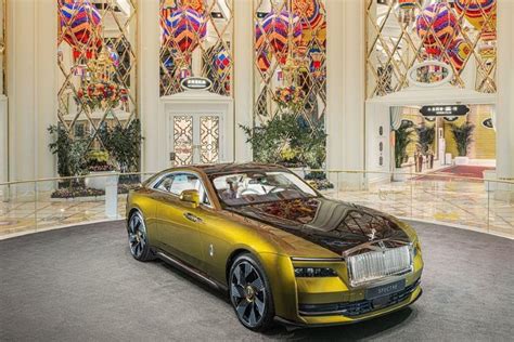 Rolls-Royce Unveils New Car at Wynn Palace on Macau Cotai Strip