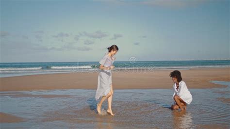 Cheerful Lesbian With Red Hair In Plaid Shirt Posing On Pink Background Stock Footage Video Of
