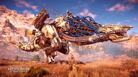 Horizon Zero Dawn Thunderjaw Vs Thunderjaw YouTube